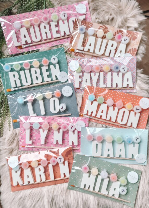 DIY Pakket: Paintkit Letter